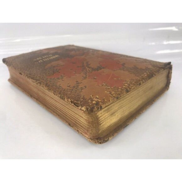 John G Whittiers Poems Homewood Publishing 1903 Acorn Oak Leaf Padded Edition - Picture 3 of 9